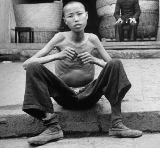 1942年饥荒老照片