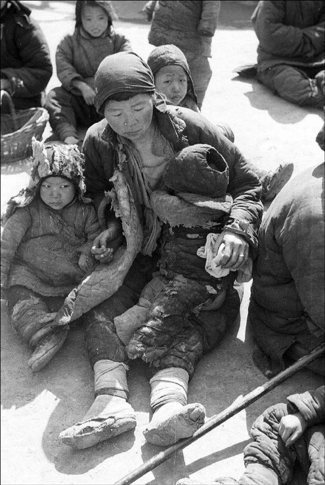 1942年饥荒老照片